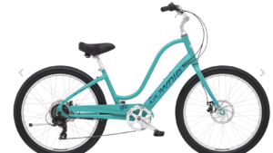 The Electra Townie Go! 7D Step-Thru is the e-bike for everyone. It combines comfort and control with the power and fun of an e-bike.