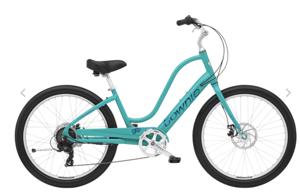 The Electra Townie Go! 7D Step-Thru is the e-bike for everyone. It combines comfort and control with the power and fun of an e-bike.