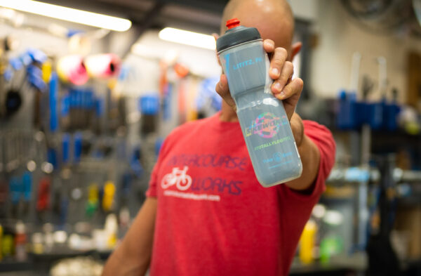 It's the best bottle, period. It rips on singletrack. Perfect on road rides. Babies love them. Bikeworks Insulated Polar Bottle...just get one already. 24oz.