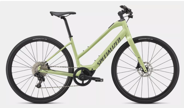 The Specialized Vado SL 4.0 Step-Thru is an easy on, easy off ebike that lets you ride further on pedal assist
