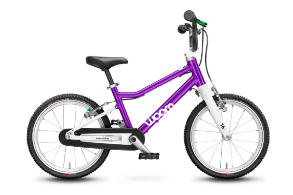 An innovative and ultralight 16" children's bike designed for all-round use by children aged 4 years and over.