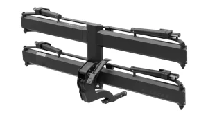 The Piston Pro hitch rack features some of the same great features as the Piston Pro X minus the integrated LED taillights and the Kashima-coated piston arms.