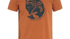 T-shirt in organic cotton with an arctic fox printed on the front. Produced without PFAS. Comfortable t-shirt in organic cotton. Round neckline. Print on the front.