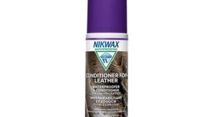 Use Nikwax Conditioner for Leather™ on new or old boots... If you have new smooth leather boots, Nikwax Conditioner for Leather™ can be used to break them in without over-softening and also add DWR. It should also be used periodically to maintain your smooth leather footwear; nourishing the leather by replacing tanning agents and lubricants, stopping it from becoming dry and stiff. Nikwax Conditioner for Leather™ can also be used to restore suppleness to dried out leather and prolong the useful life of footwear. The water based formulation can be used on wet or dry leather. It is absorbed into the leather where it is needed most and will not over-soften.