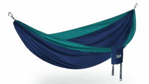 Supremely comfortable, breathable, and fast-drying FreeWave® fabric Spacious 9.5' hammock body Integrated stuff sack with internal stash pocket compresses to travel-ready size Time-tested durability with triple-stitched seam construction Specially designed carabiners create a safer, easier hang Hammock Straps sold separately Compatible with all ENO Hammock Straps and Stands