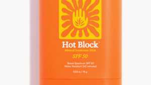 Hot Block is your high-performance sunscreen stick for peak sun moments. Our portable formula offers a precise application that glides on easily and stays put. No spills, no mess – just quick, targeted protection for high-exposure areas. Bonus: Hot Block won't make you look like a ghost, either. Broad Spectrum SPF 50 protection Portable, mess-free stick format Ideal for targeted application Designed for high-intensity sun exposure Easy on-the-go reapplication Hot Block is your high-performance sunscreen stick for peak sun moments – targeted, mess-free protection designed for heat, movement, and effortless on-the-go reapplication. Why We Made It Some moments demand more protection – intense sun, long exposure, no time to slow down. Hot Block was built as your always-on-hand solution, so you can protect what matters most, exactly when you need it. Why We Love It A portable formula for precision application that glides on easily and stays put. No spills, no mess – just quick, targeted protection for high-exposure areas. How It Feels Smooth, melt-on contact with a clean, controlled application. Easy, quick, and effortless.