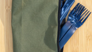 Say goodbye to messy camp kitchens and flimsy single-use plastics that harm the environment. This utensil set is your ultimate camp kitchen solution—organized, practical, eco-friendly and dishwasher safe. Your camping meals deserve the best—with four full-size sets of matching forks, knives, and spoons for the whole crew. Sustainable & Ethical: Made from 100% Recover Recycled™ Polypropylene, this set eliminates single-use plastics, making it a planet-friendly choice. What is Recover Recycled Polypropylene? It's plastic that's been given a second life—diverted from landfills and re-engineered into something durable, reusable, and built for adventure. Choosing gear made from recycled materials reduces waste and helps protect the very places we explore. Why You'll Love It: Includes Four Full-Size Utensil Sets: Enjoy your meals the way they’re meant to be—no flimsy, disposable alternatives here. Includes four sets of full-size forks, knives, and spoons. Sustainable & Ethical: Made from 100% Recover Recycled™ Polypropylene, this set eliminates single-use plastics, making it a planet-friendly choice. Durable & Easy to Clean: Designed for the toughest outdoor conditions, these durable and reusable utensils make mealtime easy. Effortless to clean—just rinse or toss them in the dishwasher! Thoughtful Design: Ergonomic handles ensure comfort and ease of use for every meal. Compact Organization: A convenient zipper pouch keeps everything organized and leaves extra room for other camp kitchen essentials. UCO Ware has a Limited lifetime warranty.