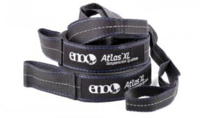 ENO designed and patented the first-ever hammock suspension system. Today, the Atlas XL Hammock Straps and its No-Knots-Needed setup continue to set the standard for hammocking.