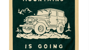 Oxford Pennant- Going to the Mountains