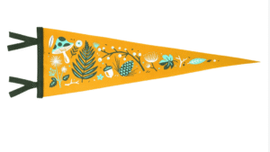 Oxford Pennant- Brave the Woods