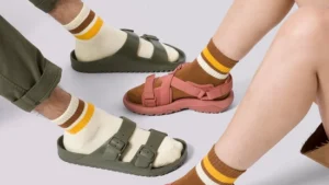 This two-pack retro tube socks are soft, stretchy, and includes an arch support band. Our two-pack is perfect for mixing, matching, or sharing!